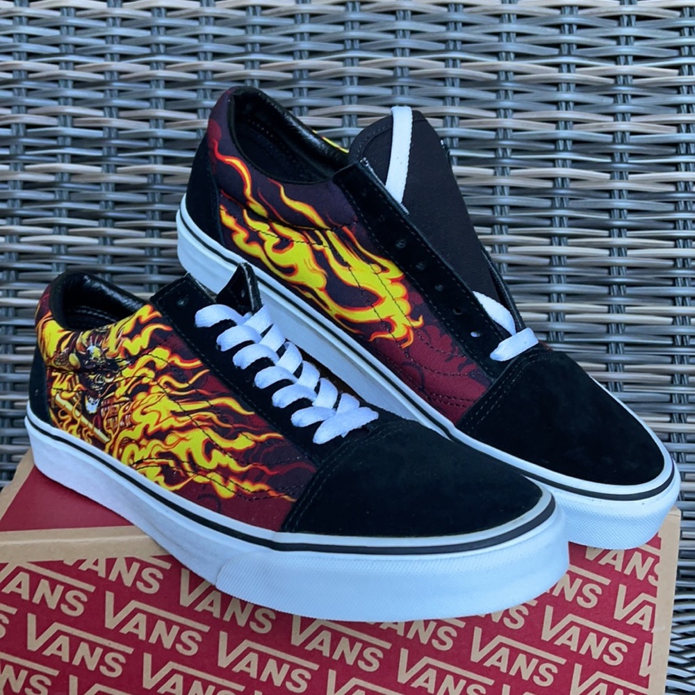 Vans Old Skool Samurai Rising Black/True White MENS